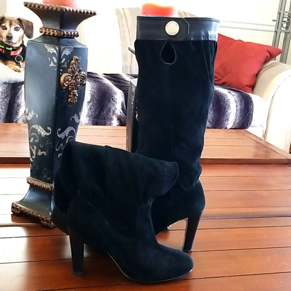 🖤 MK HARNESS SLOUCH BOOT - Picture 2 of 16